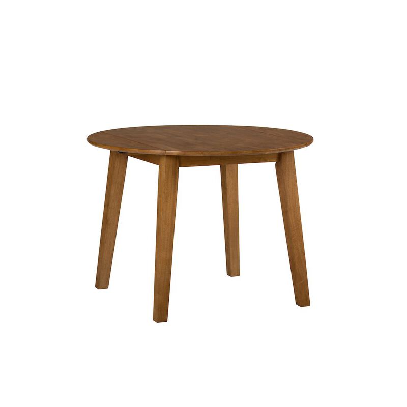 Jofran Simplicity Solid Wood Classic Round Drop-leaf Table