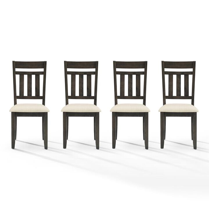 Hayden 4-Piece Slat Back Dining Chair Set