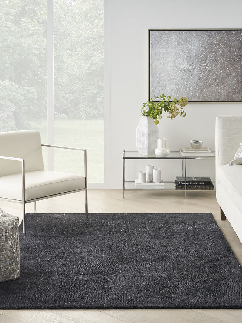 Ma30 Star SMR01 Black 5'3" x 7'3" Rug image number 7