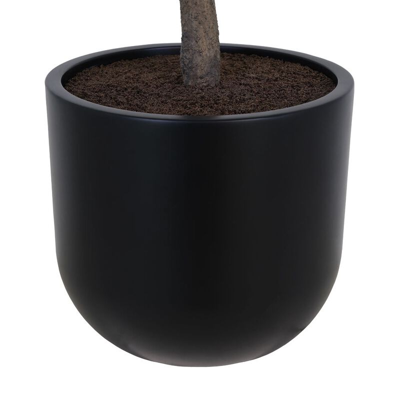6.5' Faux Potted Olive Tree image number 4
