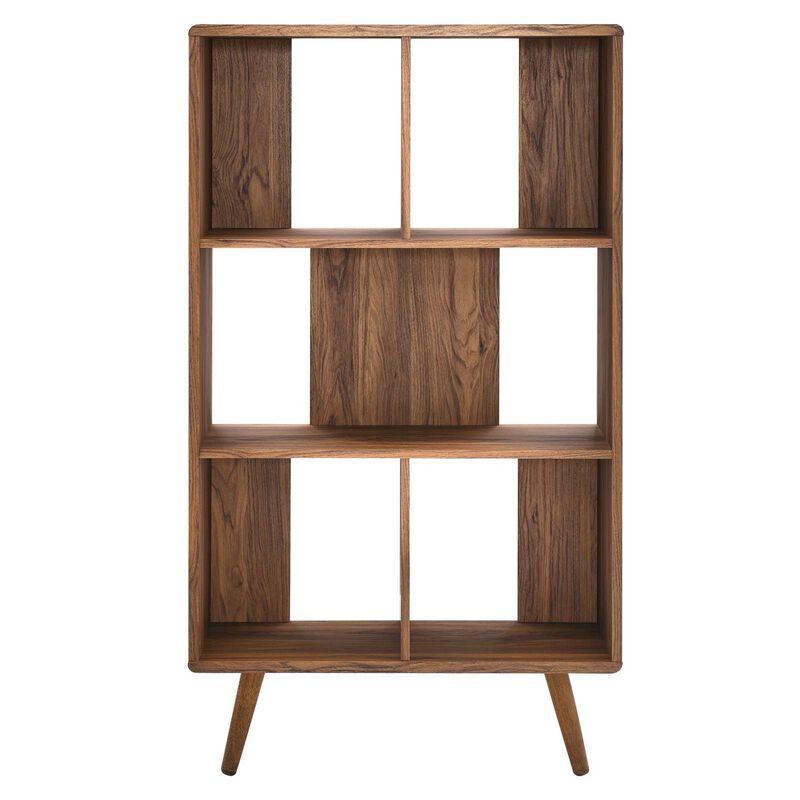 Transmit 31" Wood Bookcase-Benzara