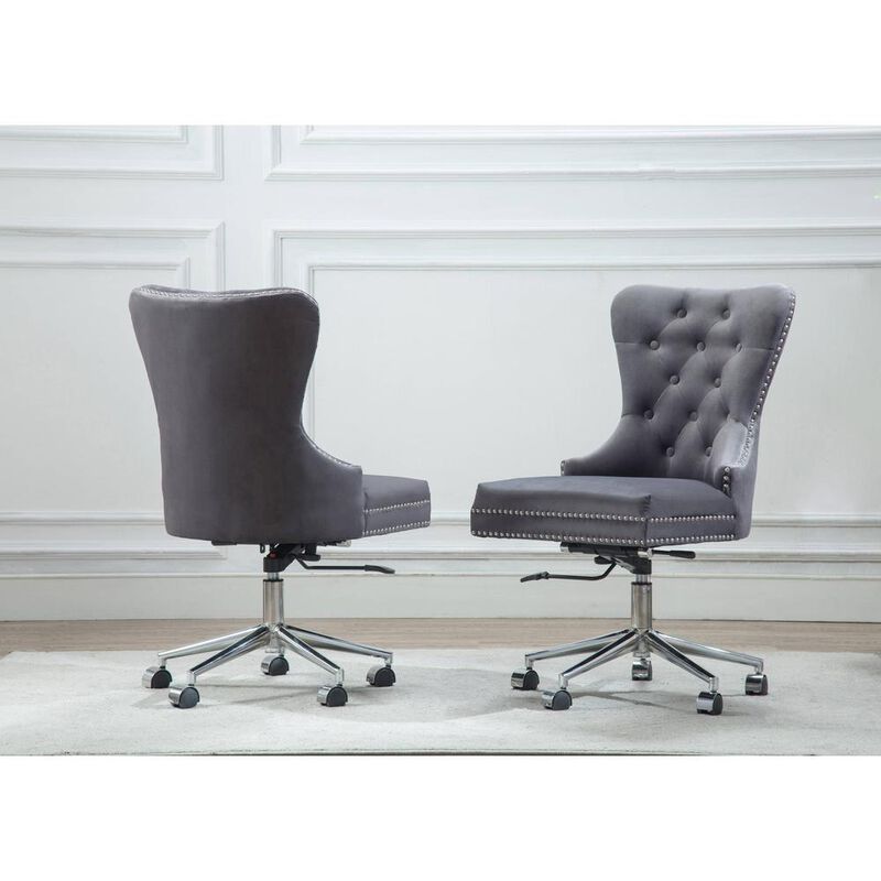 Best Quality Furniture Office Chair (Single) - Dark Grey