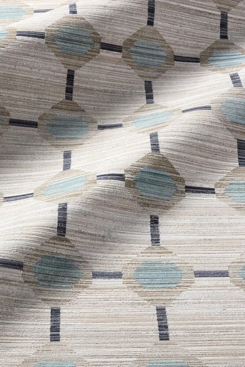 Muted Mosaic Alaric Blue 8'6" x 11'6" Rug image number 4