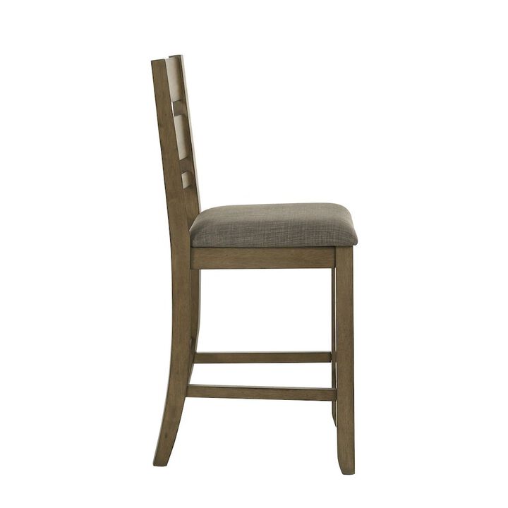 Liberty Furniture Slat Back Upholstered Dining Chair - Counter Height - Set of 2 - Sandstone