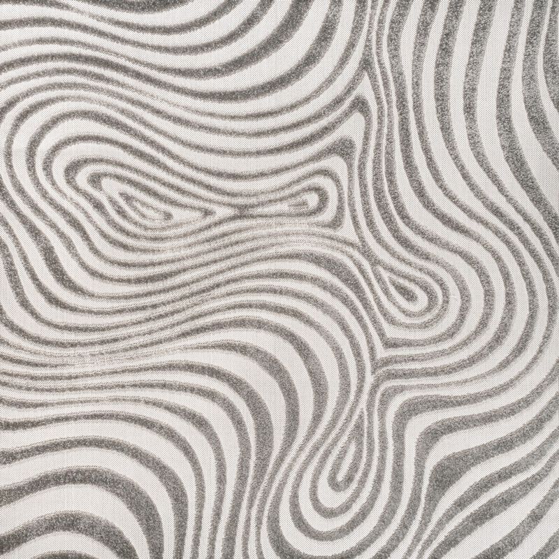 Maribo High-Low Abstract Groovy Striped Area Rug