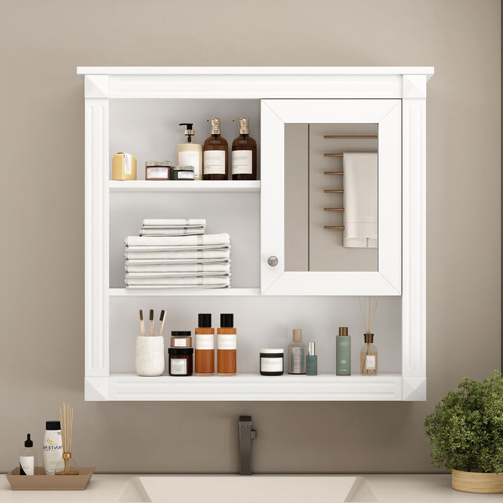Merax Bathroom Wall Cabinet with Mirror