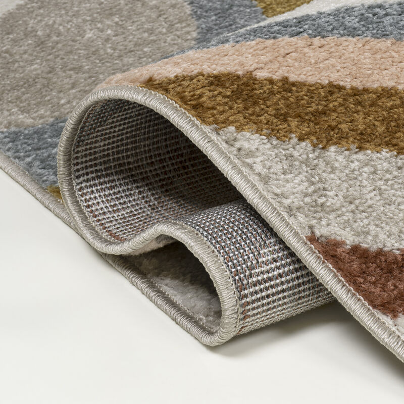 Flow Abstract Swirl Area Rug