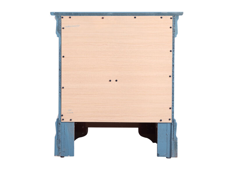 Louis Philippe 2-Drawer Nightstand (24 in. H X 22 in. W X 16 in. D)