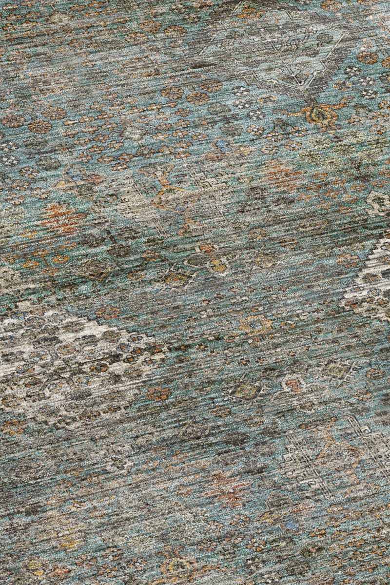Aristo AR1 Teal 9' x 12' Rug image number 7