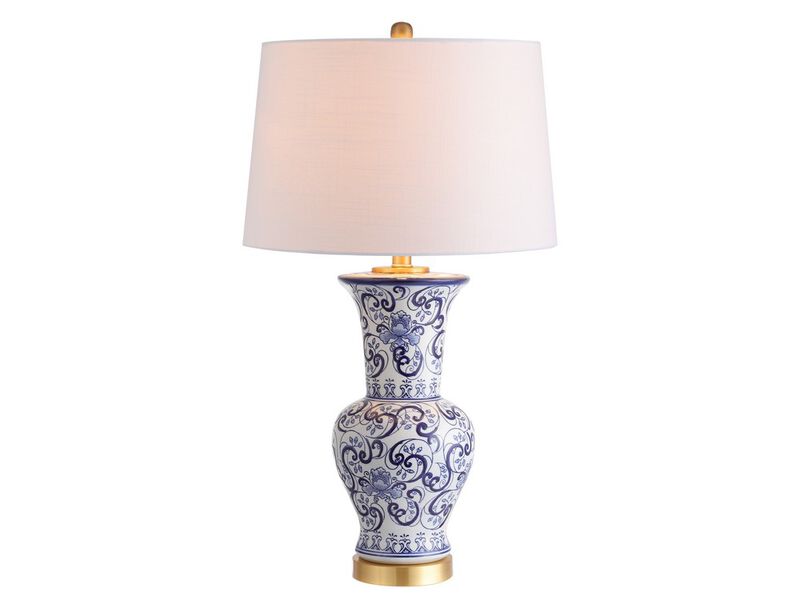 Leo Chinoiserie LED Table Lamp