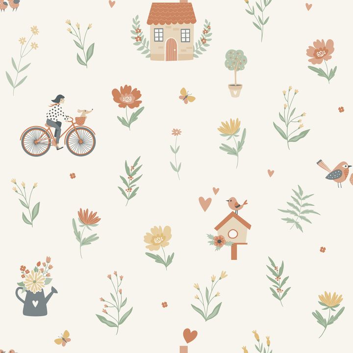 Cottage Song Wallpaper