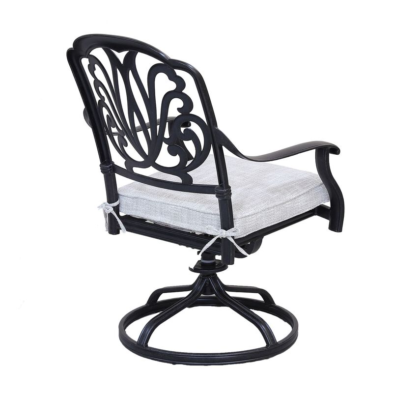 River City Dining Swivel Rocker Arm Chair image number 3