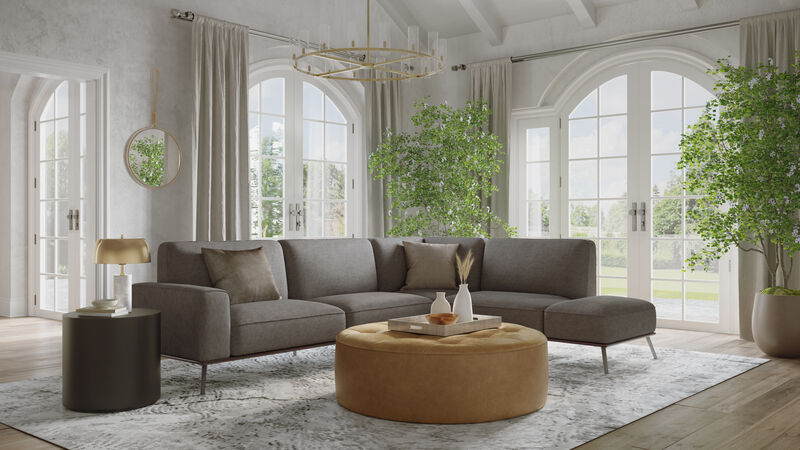 Rubin Black End Table