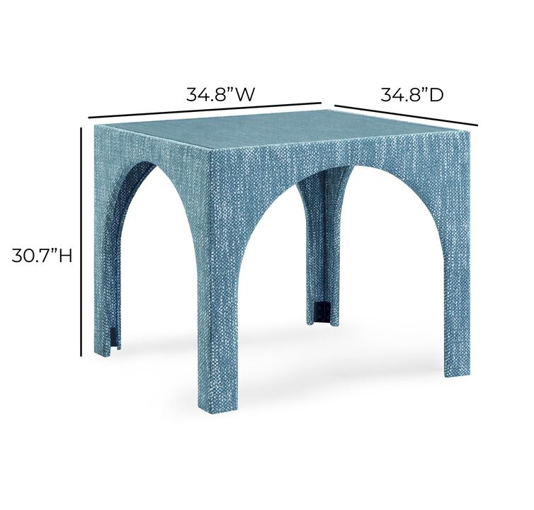 Tov Furniture Tomlin Teal Gaming Table