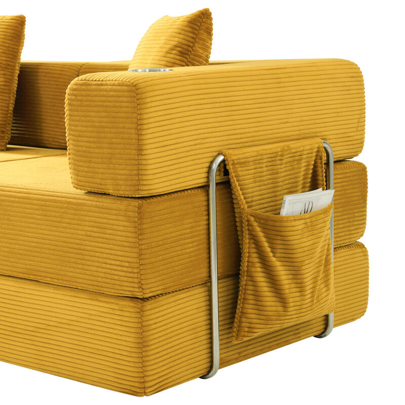 Mernri 108'' Modular Sectional Sleeper Sofa image number 5