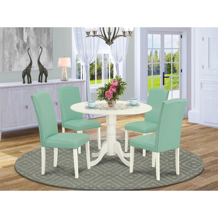 Dining Room Set Linen White
