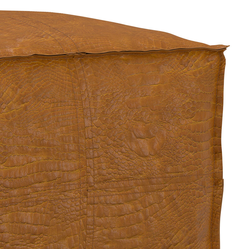 Simpli Home Brody Square Pouf image number 5