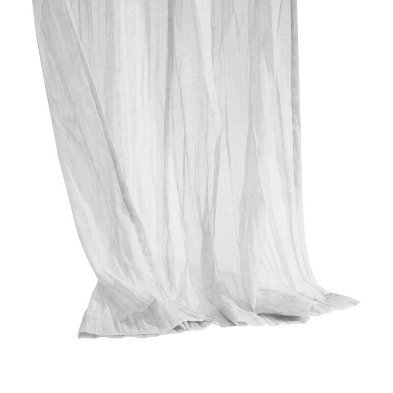 Habitat Paloma Sheer Dual Header Stylish and Functional Curtain Panel