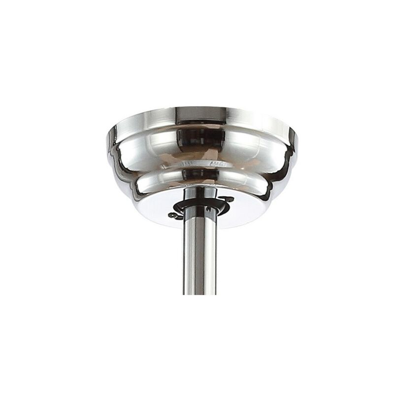 Mandy 3-Light Crystal Prism Drum LED Ceiling Fan With Remote