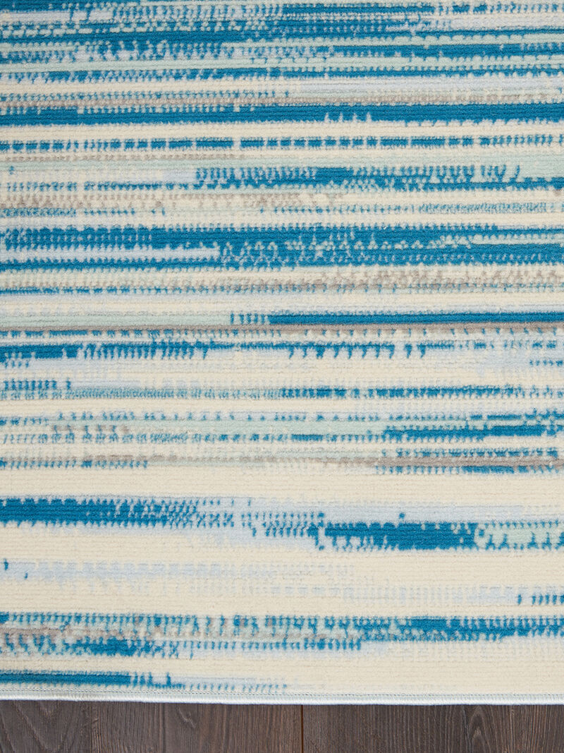 Jubilant JUB04 Blue 4' x 6' Rug