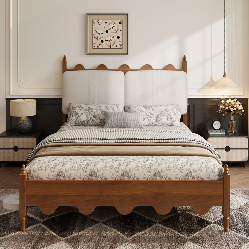 Swatim Queen Size Bed Frame image number 2