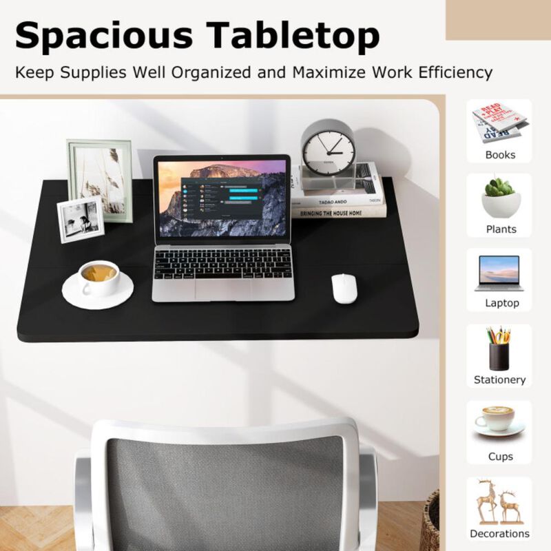 Hivvago Wall Mounted Folding Table for Small Spaces