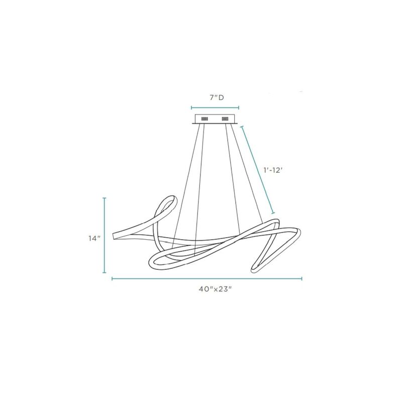 Moscow Chandelier Wood Metal Integrated LED Dimmable