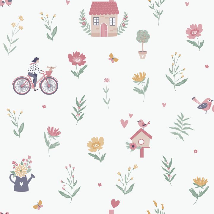 Cottage Song Wallpaper