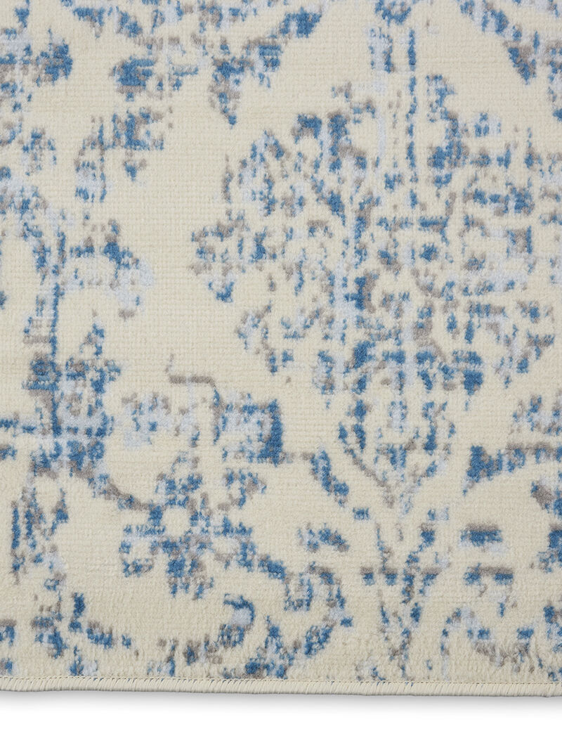 Jubilant JUB09 Ivory/Blue 2' x 4' Rug