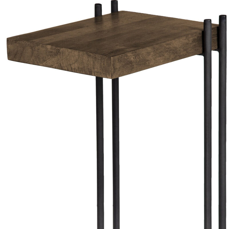 Square Accent Table &ndash; Solid Wood Construction for Lasting Quality image number 6