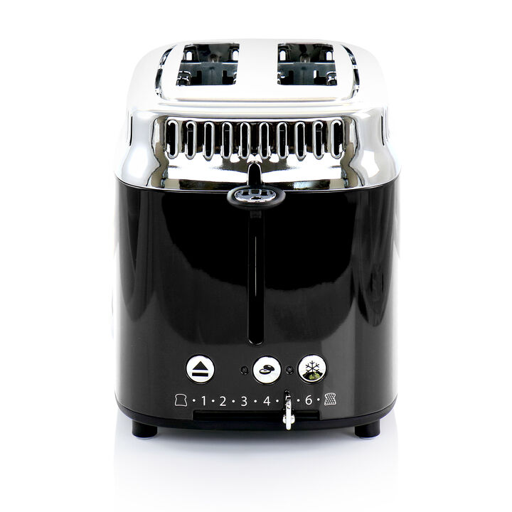 Russell Hobbs Retro Style 2 Slice Toaster in Black
