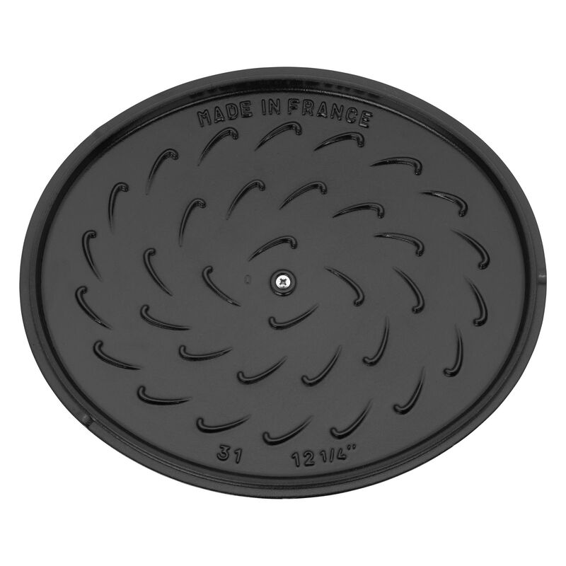 Staub Cast Iron 6.25-qt Shallow Oval Dutch Oven