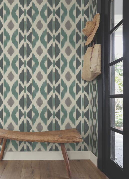 Patan Indigo Wallpaper