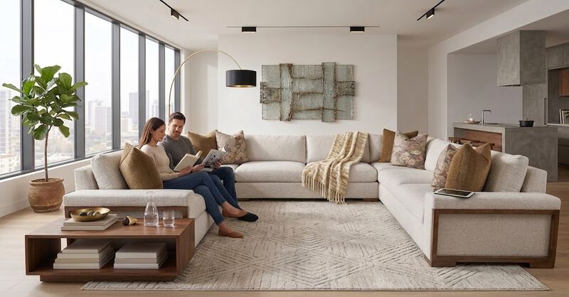 Great Room U-Shape Sectional image number 1