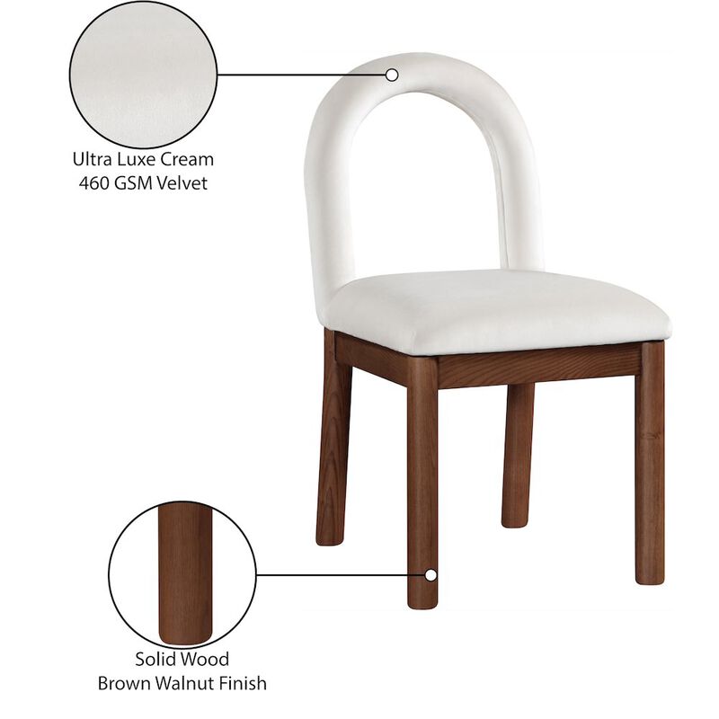 Meridian Furniture Conrad Velvet Dining Chair