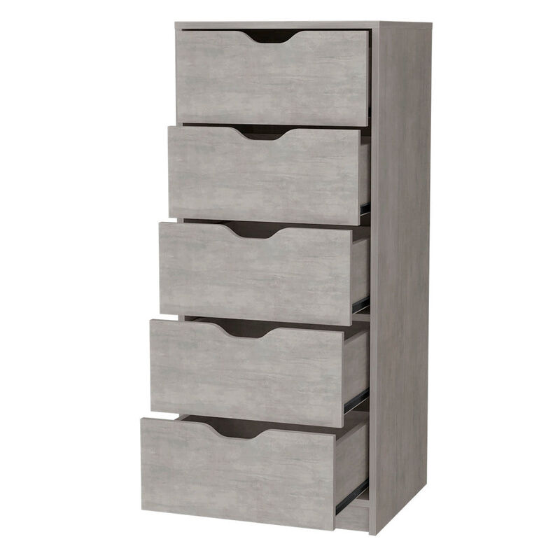 Dillon 5 Narrow Drawer Dresser