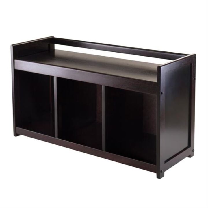 Winsome Addison Bench, Only Ben, Dark Espresso