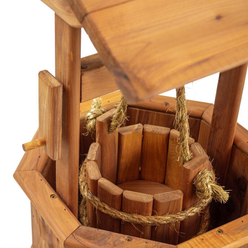 American Furniture Classics 24" Small Wishing Well image number 4
