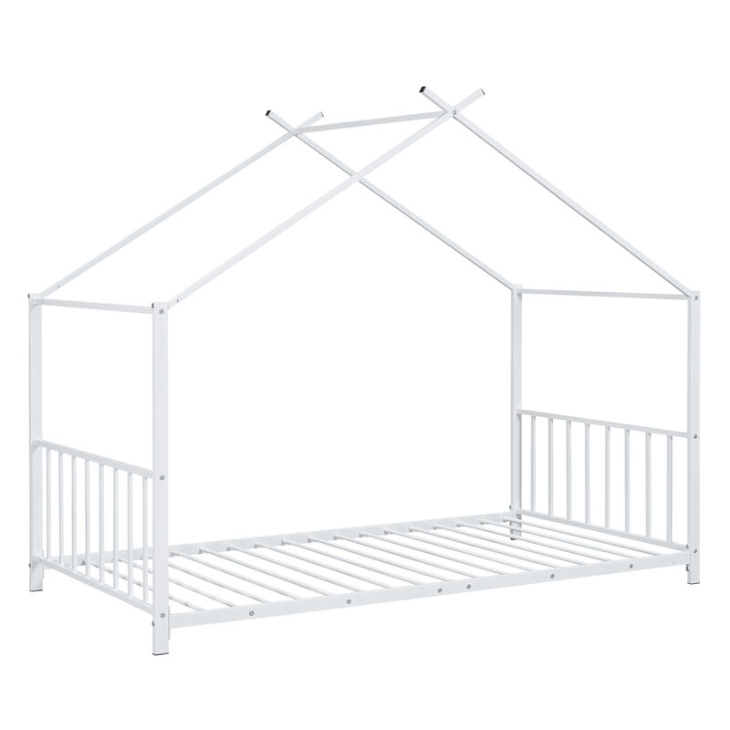 Merax Modern Metal House Platform Bed
