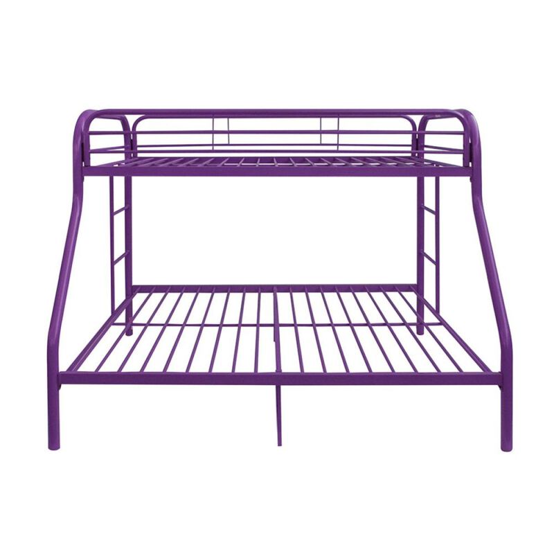 Tritan Bunk Bed (Twin/Full) in Purple