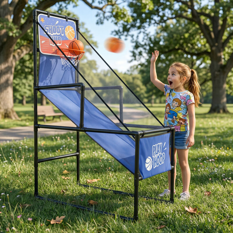 Mecrux Kids Single Shot Basketball Arcade Game image number 2