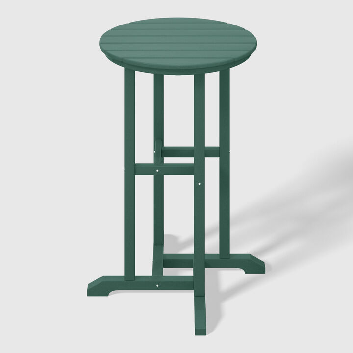 WestinTrends 37" Counter Height Round Outdoor Patio Bistro Bar Table