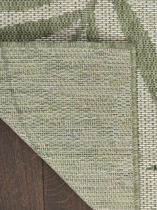 Garden Oasis GOA01 Ivory/Green 3' x 5' Rug