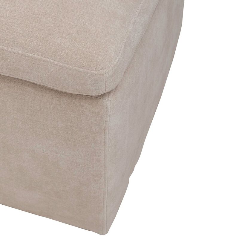 Liberty Furniture Accent Dining Chair with Castors - Squared Back - Ivory Upholstry image number 6