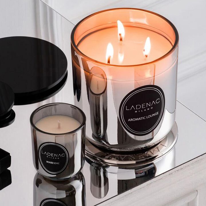 Candle in Jar URBAN SENSES 7 oz Grey Boisee Chic 8.86 x 5.91 x 3.54 in