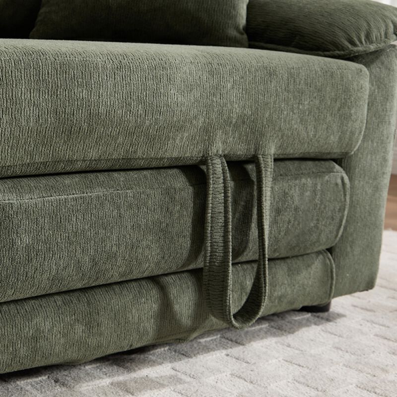 Jidpop 3-in-1 Upholstered Futon Sofa image number 5