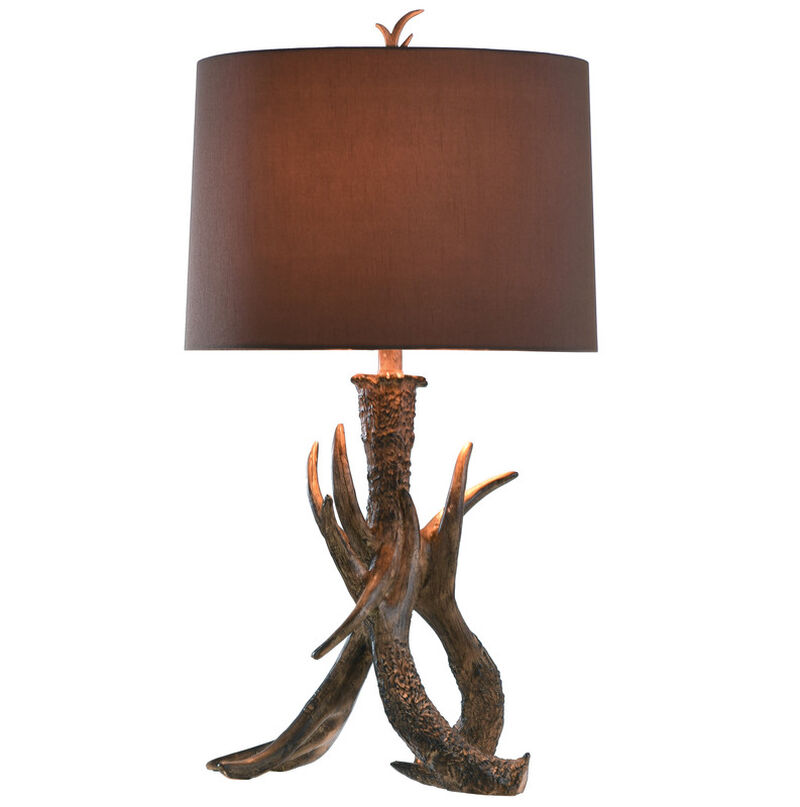 Highland Antler Table Lamp