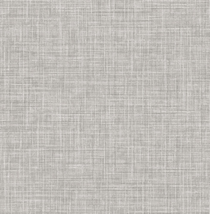 Mendocino Grey Linen Wallpaper (Set of 2)