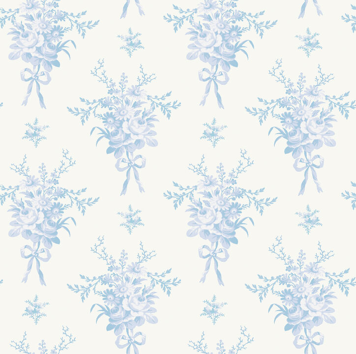 Rosie Arrangements Icey Winters Bouquet Toss Wallpaper