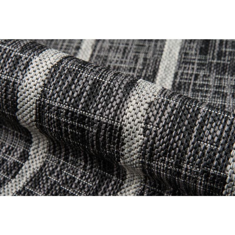 Novogratz Contemporary Runner Area Rug, Charcoal, 2'7 X 7'6 Runner